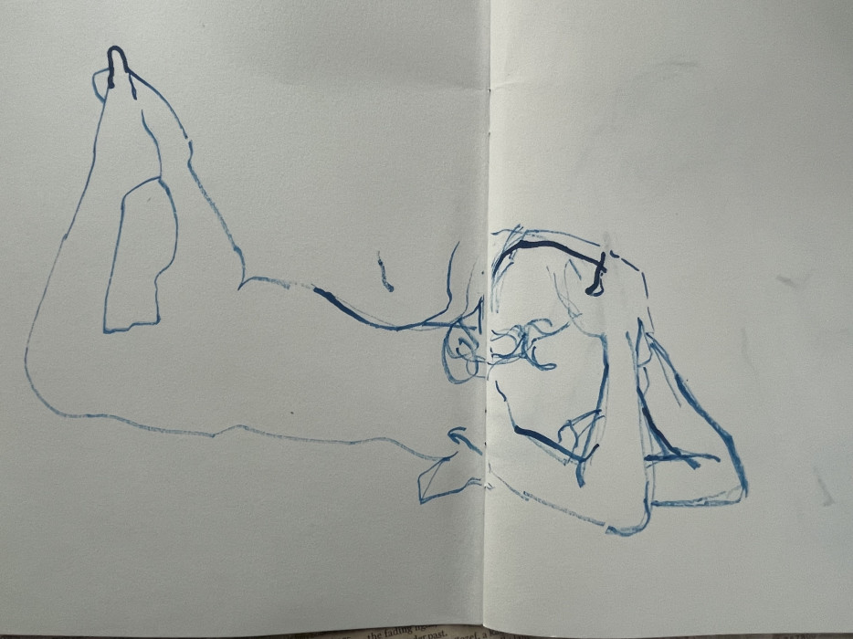 Figure in ink